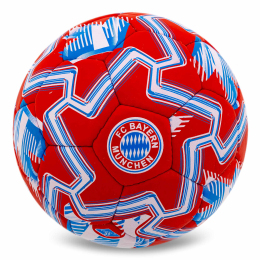 Мяч футбольный BALLONSTAR BARCELONA FB-00328 №5 PU бордовый-голубой