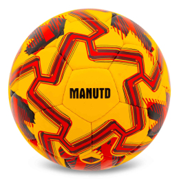 Мяч футбольный BALLONSTAR BARCELONA FB-00330 №5 PU темно-желтый-красный