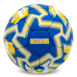 Мяч футбольный BALLONSTAR CHELSEA FB-00331 №5 PU синий-золотой