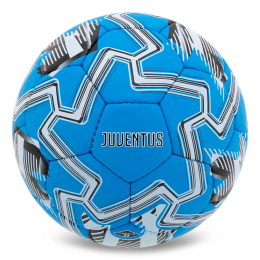 Мяч футбольный BALLONSTAR JUVENTUS FB-00333 №5 PU голубой