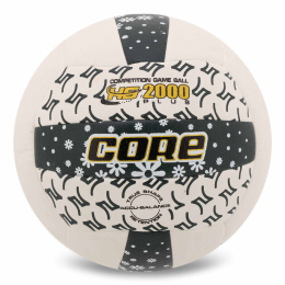 Мяч волейбольный CORE HYBRID VB-00361 №5 PU белый-черный