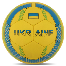 Мяч футбольный UKRAINE BALLONSTAR FB-8551 №5 PU сшит вручную