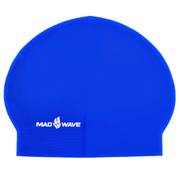 Шапочка для плавання латексна для дорослих MadWave SOLID SOFT M056502 кольори в асортименті
