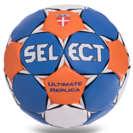 М'яч для гандболу SELECT ULTIMATE REPLICA-2 Club training ULTIMATE_REPL-2 синій-білий