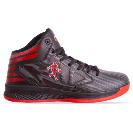 Кроссовки баскетбольные Jordan 8603-2 размер 41-45 черный-красный