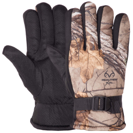 Перчатки для охоты и рыбалки с закрытыми пальцами SP-Sport BC-7387 размер универсальный Камуфляж Лес