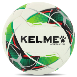 М'яч футбольний KELME VORTEX 21.1 8101QU5003-9127-4 №4 PU