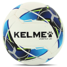 М'яч футбольний KELME VORTEX 21.1 8101QU5003-9113-4 №4 PU