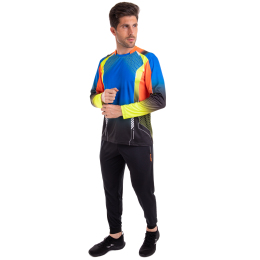 Комплект одежды для тенниса мужской лонгслив и штаны Lingo LD-1862A M-4XL цвета в ассортименте