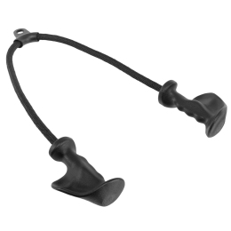 Мотузка для тяги на трицепс з подвійним хватом HIGHQ SPORT TA-9220 95см чорний