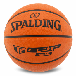 М'яч баскетбольний гумовий SPALDING TF TARMAC GRIP 85102YREV1 розмір 7 помаранчевий