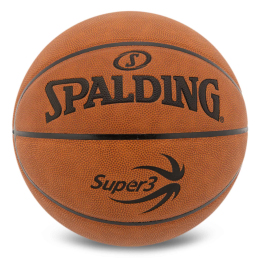 М'яч баскетбольний SPALDING SUPER3 78036Y розмір 7 коричневий
