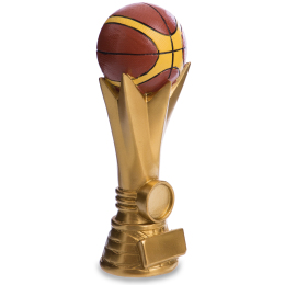 Статуетка нагородна спортивна Баскетбол Баскетбольний м’яч SP-Sport C-3209-B5