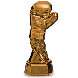 Статуетка нагородна спортивна Бокс Боксерська рукавичка золота SP-Sport C-1757-AA2