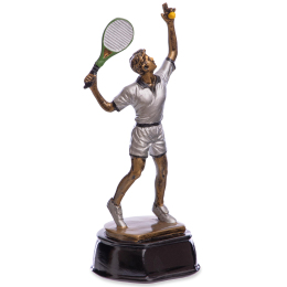 Статуэтка наградная спортивная Большой теннис мужской SP-Sport C-2669-B11
