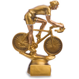 Статуетка нагородна спортивна Велоспорт Велосипедист SP-Sport C-4600-B5