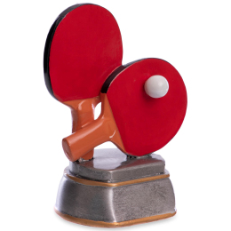 Статуетка нагородна спортивна Пінг-понг Ракетки для Пінг-понгу SP-Sport C-2478-C8