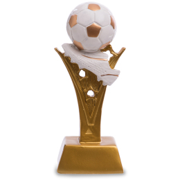 Статуэтка наградная спортивная Футбол Бутса с мячом SP-Sport C-4736-B16