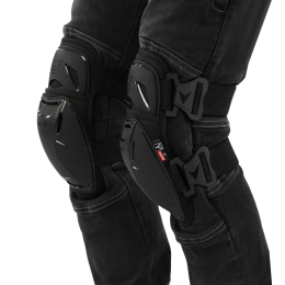 Мотонаколенники NERVE NV-UKL 2шт черный