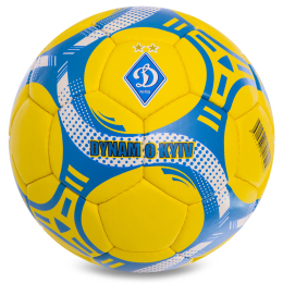 М'яч футбольний DYNAMO KYIV BALLONSTAR FB-6592 №5 жовто-синій