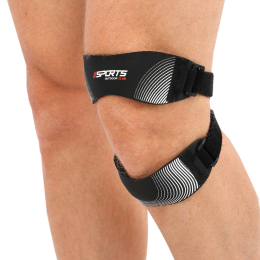 Накладка під коліно бандаж пателярний SP-Sport BC-00012 1шт чорний