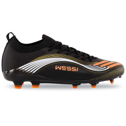 Бутси футбольні з носком SP-Sport 809-2-39-45 розмір 39-45 чорний-помаранчевий