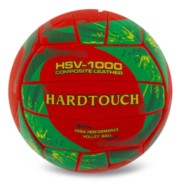 Мяч волейбольный Composite Leather HARD TOUCH HSV-1000 VB-4058 №5 цвета в ассортименте