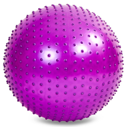 Мяч для фитнеса фитбол массажный Zelart FI-1988-75 75см цвета в ассортименте