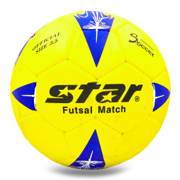 Мяч для футзал STAR Outdoor JMC0135 №4 желтый-синий