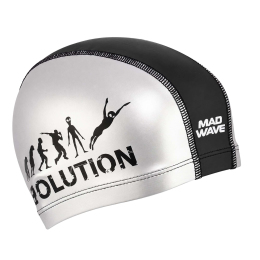 Шапочка для плавания текстильная MadWave Husky Evolution M058412 цвета в ассортименте