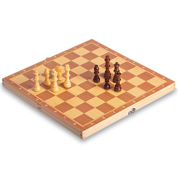 Шахи настільна гра на магнітах SP-Sport W6703 34x34 см дерево