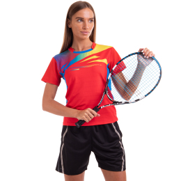 Комплект одягу для тенісу жіноча футболка та шорти Lingo LD-1822B S-3XL кольори в асортименті