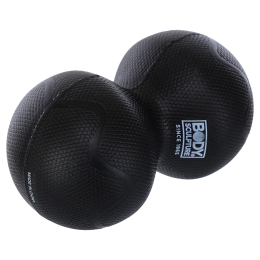 Мяч массажный двойной для МФР и самомассажа Duoball BODY SCULPTURE SXBB-0122-B ø6,5см черный