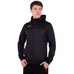 Куртка спортивна Joma BERNA 101103-100 розмір S-3XL чорний