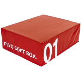 Бокс пліометричний м'який Zelart SOFT PLYOMETRIC BOXES FI-5334-1 1шт 30см червоний
