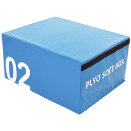 Бокс плиометрический мягкий Zelart SOFT PLYOMETRIC BOXES FI-5334-2 1шт 45см синий
