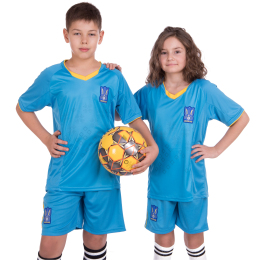 Форма футбольная детская с символикой сборной УКРАИНА SP-Sport CO-3573-UKR XS-XL цвета в ассортименте
