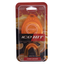 Капа боксерская одночелюстная ароматизированная ICE HIT Апельсин BO-0064-S S оранжевый
