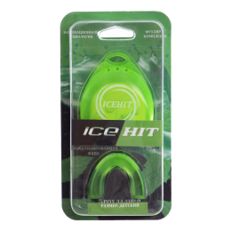 Капа боксерська однощелепна ароматизована ICE HIT М'ята BO-0065-S S зелений