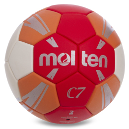 Мяч для гандбола MOLTEN C7 H1C3500-RO №1 PU оранжевый