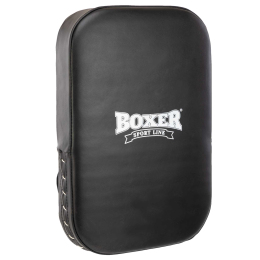 Макивара Прямая тренировочная для отработки ударов кожаная BOXER 1019-01 60х40х10см 1шт цвета в ассортименте