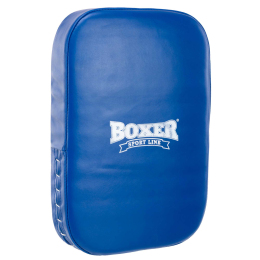 Маківара Пряма тренувальна для відпрацювання ударів шкіряна BOXER 1019-01 60х40х10см 1шт кольори в асортименті