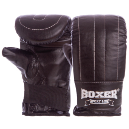 Снарядні рукавиці шкіряні BOXER 2014 розмір L кольори в асортименті