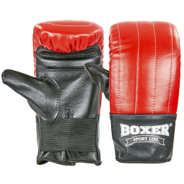 Снарядные перчатки кожаные BOXER 2014 размер L цвета в ассортименте