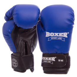 Перчатки боксерские BOXER Элит 2022 10-16 унций цвета в ассортименте