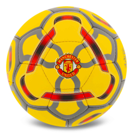 М'яч футбольний BALLONSTAR MANCHESTER FB-5187 №5 PU жовтий