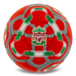 М'яч футбольний BALLONSTAR LIVERPOOL FB-5195 №5 PU червоний