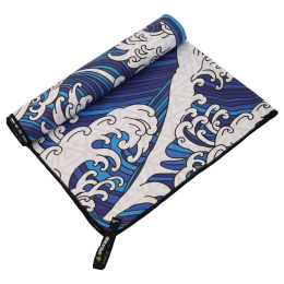 Рушник для пляжу та басейну з мікрофібри SAND-FREE SINGLE SEA 4Monster T-PST 80х160см кольори в асортименті