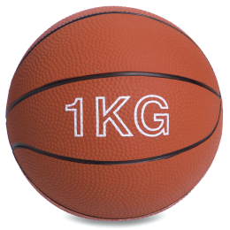 М'яч медичний медбол Record Medicine Ball SC-8407-1 1кг кольори в асортименті