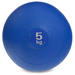 М'яч медичний слембол для кросфіту Record SLAM BALL FI-5165-5 5кг синій